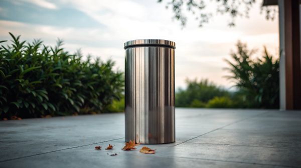 Pourquoi choisir des poubelles en inox pour maison et jardin ?