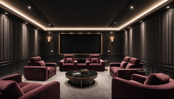 Concevez votre salle home cinéma de luxe sur mesure