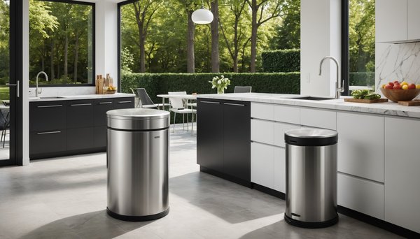Les avantages des poubelles en inox pour votre intérieur et jardin